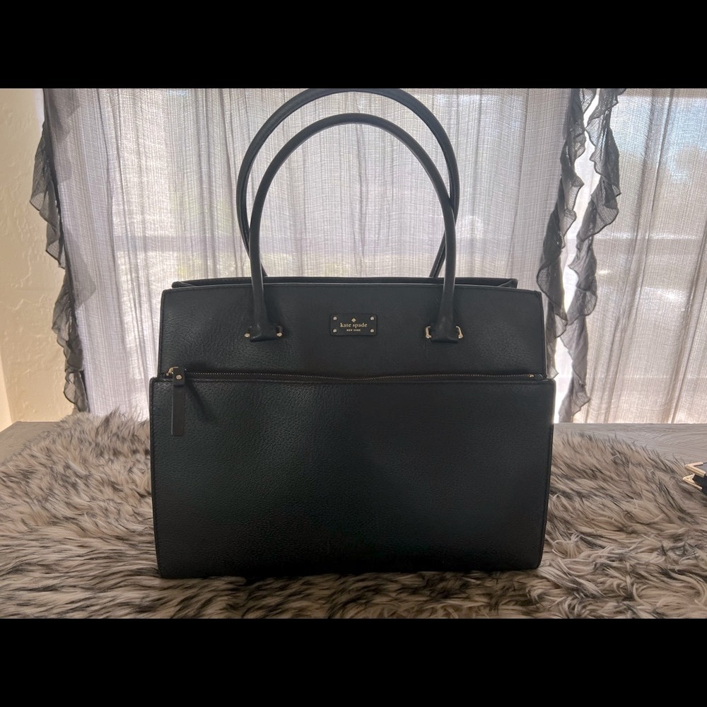 Kate Spade Shoulder Bag Work Bag Black